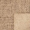 vidaXL Teppich ZIZUR 60x110 cm Jute-Optik Indoor und Outdoor