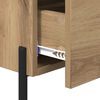 vidaXL Nachttisch 2 pcs Artisan-Eiche 40 x 35 x 47,5 cm Holzwerkstoff
