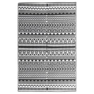 vidaXL Outdoor-Teppich ARAKIL Schwarz 160x230 cm PP