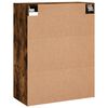 vidaXL Wandschrank R&auml;uchereiche 69,5x34x90 cm Holzwerkstoff