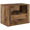 vidaXL Nachttisch Altholz 35 x 60 x 50 cm Holzwerkstoff