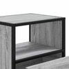 vidaXL Wand-Nachttisch Grau Sonoma 40x31x39,5 cm