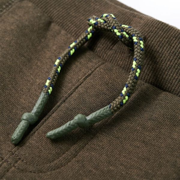 Kinder-Trainingshose Khaki Melange 104