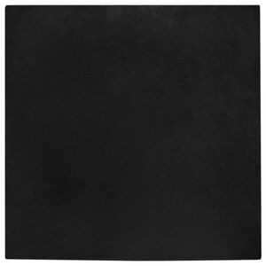 vidaXL Kunstfell Hasen Teppich Olite Schwarz 160 x 160 cm Polyester