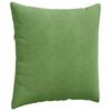vidaXL Sofakissen 2 St&uuml;ck Hellgr&uuml;n 60 x 60 cm Cordstoff