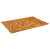 vidaXL Badematten Natur 95 x 140 cm Massivholz Akazie