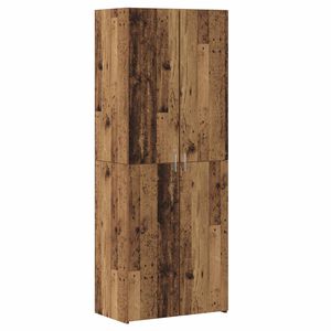 vidaXL Highboard 2 pcs Altholz 70 x 42,5 x 185 cm