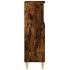 vidaXL Badschrank R&auml;uchereiche 30x30x100 cm Holzwerkstoff