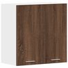 vidaXL H&auml;ngeschrank Lyon Braun Eichen-Optik 60x31x60 cm Holzwerkstoff