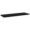 vidaXL B&uuml;cherregal-Bretter 8 Stk. Schwarz 60x20x1,5 cm Holzwerkstoff