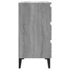 vidaXL Sideboard Grau Sonoma 60x35x69 cm Holzwerkstoff
