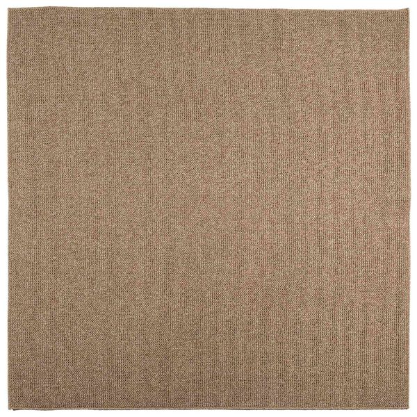 vidaXL Bereichsteppiche Quadratisch Natur 240 x 240 cm
