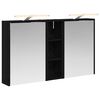 vidaXL Badezimmerschrank-Set 3 pcs 106 x 16 x 62,5 cm Holzwerkstoff