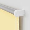 vidaXL Verdunkelungsrollo Gelb 145x210cm Stoffbreite 141,6cm Polyester