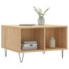 vidaXL Couchtisch Sonoma-Eiche 60x50x36,5 cm Holzwerkstoff