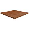 vidaXL Tischplatte Quadratisch Dunkelbraun 90x90x4cm Behandelte Eiche