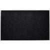vidaXL T&uuml;rmatte Schwarz 90 x 120 cm PVC