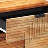vidaXL Nachttisch Braun 50 x 33 x 60 cm Massivholz Akazie