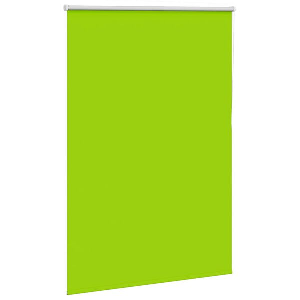 vidaXL Verdunkelungsrollo Gr&uuml;n 110x130cm Stoffbreite 105,7cm Polyester