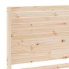 vidaXL Massivholzbett Extra Lang ohne Matratze 100x210 cm