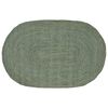 vidaXL Bereichsteppiche Olive Gr&uuml;n 122 x 183 cm Jute
