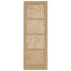 vidaXL Interior T&uuml;r ORKDAL Braun 73,5 x 211 cm Sperrholz