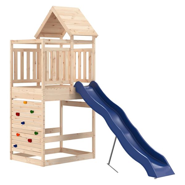 vidaXL Spielturm Massivholz Kiefer