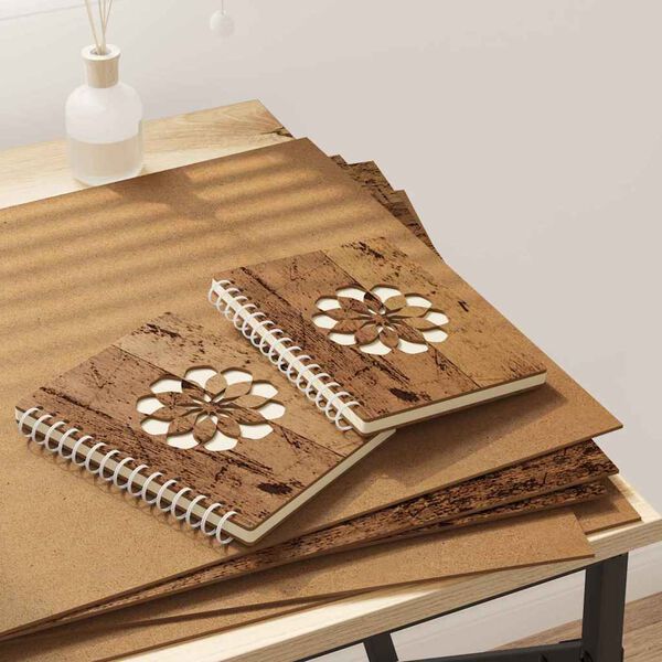 vidaXL Dekoplatten 50 pcs Altholz 40 x 60 x 0.27 cm Holzwerkstoff