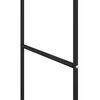 vidaXL Kleiderst&auml;nder Uni Schwarz 80 x 53 x 156 cm