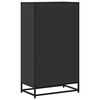 vidaXL B&uuml;cherregal Schwarz 60x35x107,5 cm Holzwerkstoff