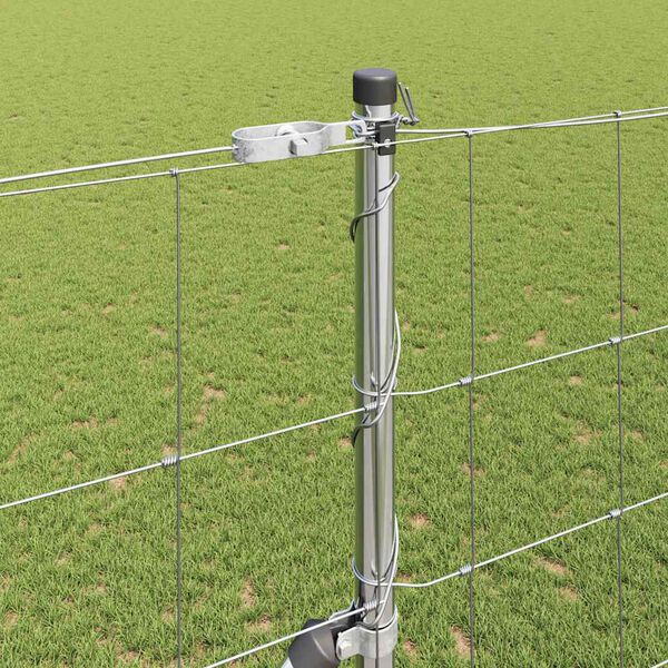 vidaXL Zaunpfosten Galvanisiert 25 x 1,5 m Stahl