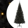 vidaXL Weihnachtsbaum Schwarz 240 cm PVC