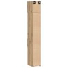 vidaXL Aufbewahrungsschrank 2 pcs Artisan-Eiche 30 x 42,5 x 225 cm