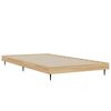 vidaXL Bettgestell ohne Matratze Sonoma-Eiche 90x200 cm Holzwerkstoff
