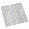 vidaXL Bodenplanken 5,11 m&sup2; 55 pcs PVC Hellgrau und Wei&szlig;