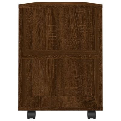 vidaXL TV-Schrank Braun Eichen-Optik 102x34,5x43 cm Holzwerkstoff