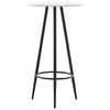 vidaXL Bartisch Wei&szlig; 60&times;107,5 cm MDF
