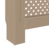 vidaXL MDF Heizkörperverkleidung 78 cm