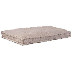 vidaXL Sofakissen Hellbraun 120 x 80 x 12 cm Stoff