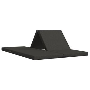 vidaXL Klappsofa Bett 70 x 67 x 48 cm Dunkelgrau