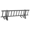 vidaXL Schneefanggitter Anthrazit 100 x 29,5 x 34,5 cm Stahl