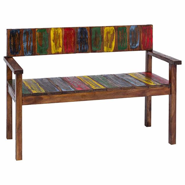 vidaXL Esszimmerstühle 4 Stk. Altholz Massiv