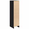 vidaXL Highboard Schwarz Eichen-Optik 29,5x34x119,5 cm Holzwerkstoff