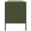 vidaXL TV-Schrank Olivgr&uuml;n 100,5x39x50,5 cm Stahl