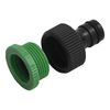 vidaXL Gartenschlauch mit Kupplung-Set Gr&uuml;n 0,75" 20 m PVC
