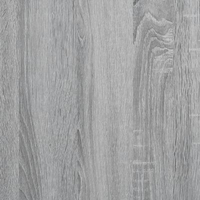 vidaXL Waschbeckenunterschrank Grau Sonoma 60x33x60 cm Holzwerkstoff