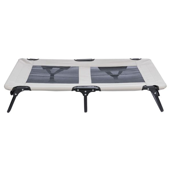 TRIXIE Hundeliege 99x19x60 cm Grau und Schwarz