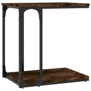 vidaXL Beistelltisch R&auml;uchereiche 50x35x52 cm Holzwerkstoff