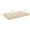 vidaXL Palettenkissen 3-tlg. Beige Baumwolle