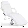 vidaXL Massagetisch Wei&szlig; 180x62x(87-112) cm